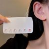 12660fd5-947d-4a67-9f3e-d008fd629c11.jpg 925 Silver Needle Color Geometric Square Oval 6 Six-piece Set Of Earrings