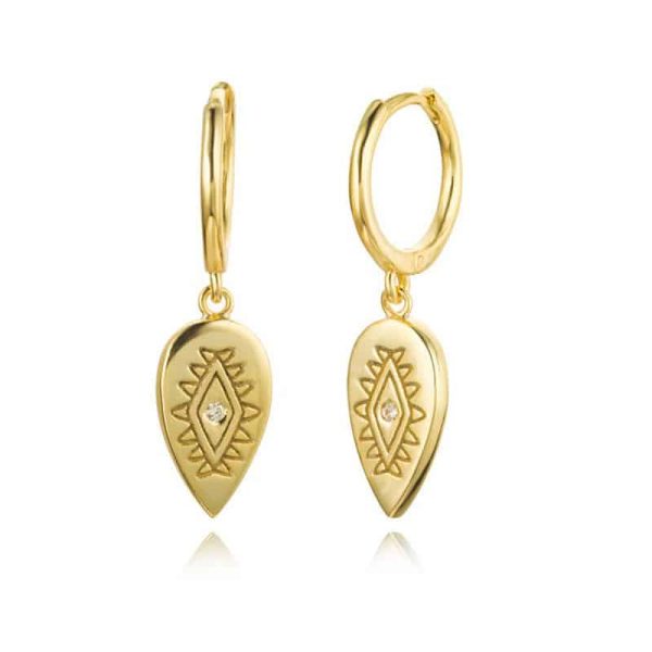 Water Drop Demon Eye Earrings