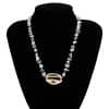 Natural Stone Big Shell Necklace