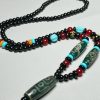 Wholesale Dzi Bead Ethnic Style All-match Pendant Tianzhu Necklace