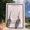 Moon Stone Drop Earrings