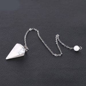 Ling cone stone pendant