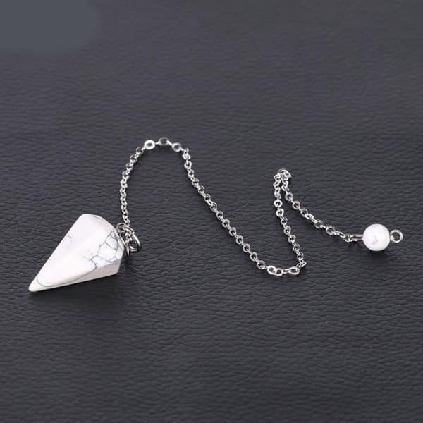 Ling cone stone pendant