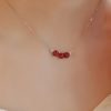 1319cd17-b059-4f9d-9c33-0e0c864bf5db.jpg Cinnabar S925 Sterling Silver Necklace Female Niche