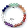 Yoga energy stone bracelet