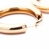 Exaggerated Simple Big Round Circle Hoop Earrings
