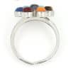 Natural semi-precious stone ring