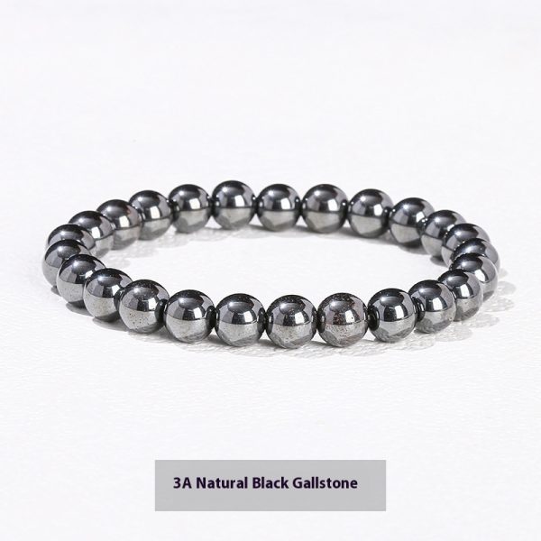Natural Crystal Simple Single Circle Citrine Bracelet