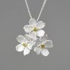 136f76e8-5107-46a3-be68-06eb1f07fca8.jpg Myosotis Sylvatica Sterling Silver Pastoral Style Hand-designed Decorations