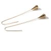 All-match drop shape earrings