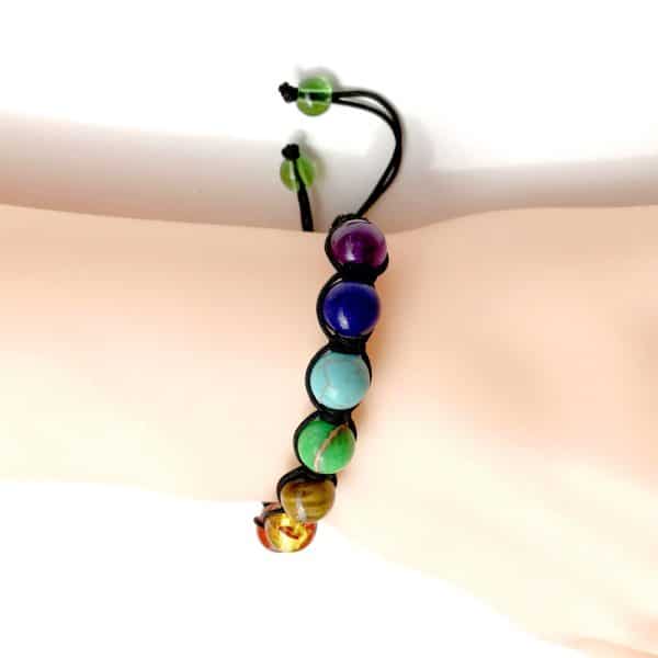 Seven-color rainbow stone
