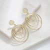 Fashion Creative Style Multi-layer Circle Exaggerated Big Ear Ring