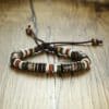 Men's stone nylon rope string