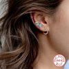 Water Drop Flower Stud