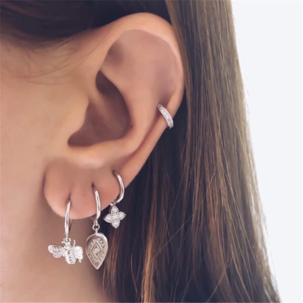 Water Drop Demon Eye Earrings