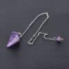 Ling cone stone pendant