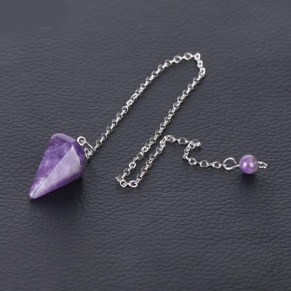 Ling cone stone pendant