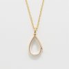 Ocean Heart Can Open Necklace Water Drop Pendant Niche Cute Small Item