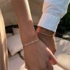 Valentine's Day Knot Snake Stainless Steel Knot Couple Bracelet