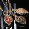 Natural stone pendant necklace