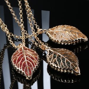 Natural stone pendant necklace