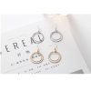 Metal Double-layer Geometric Small Circle