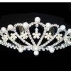 Bridal Jewelry Necklace Earrings Crown 3-Piece Set