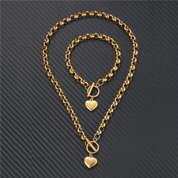 Bracelet necklace set