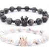 Natural energy volcanic stone bracelet