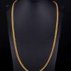 Popular men's jewelry 18K gold necklace bracelet set