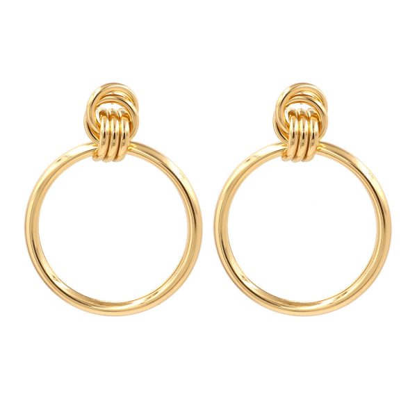 Fashion Simple Women's Exaggerated Large Circle Earrings
