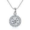Zircon Necklace Earring Set