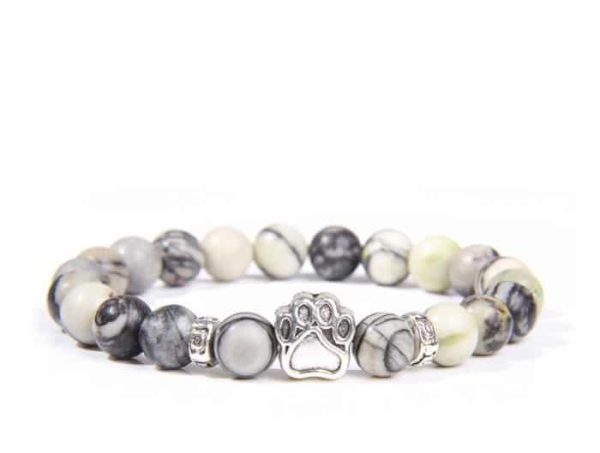 8mm Wooden Bead Turquoise Yoga Bracelet DIY Agate