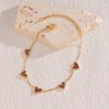 Ins Love Bracelet  Stainless Steel Dripping Heart Bracelet Fashion Valentine's Day Jewelry Gift