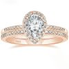 S925 Inlaid Water Drop Pear-shaped Zircon Women's Ring