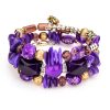1611897802471.jpg Colorful Natural Stone Turquoise Beaded Bracelet Women Multi-layer Winding Bracelet
