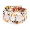 1611897802523.jpg Colorful Natural Stone Turquoise Beaded Bracelet Women Multi-layer Winding Bracelet