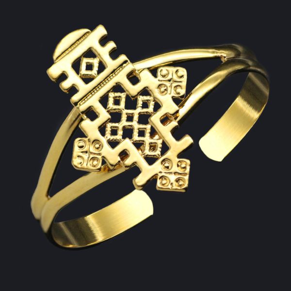 Ethiopian Jewelry Set Necklace Bracelet Ring Earring Four Piece Set