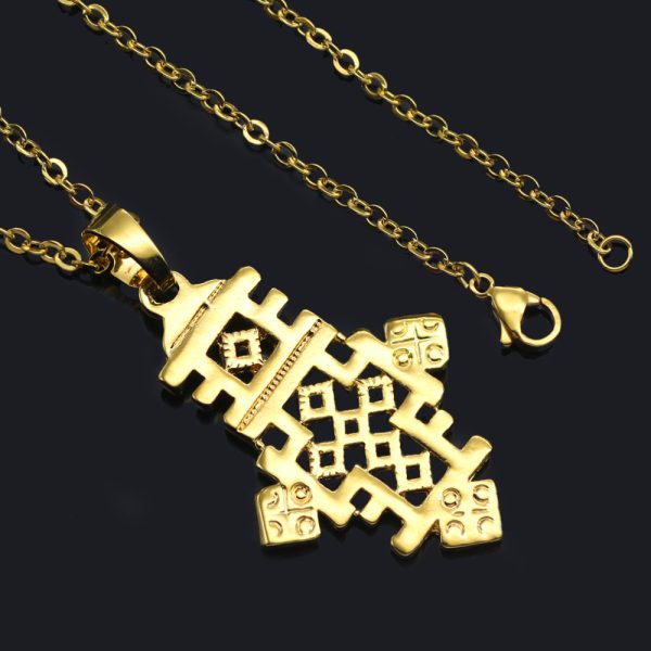 Ethiopian Jewelry Set Necklace Bracelet Ring Earring Four Piece Set