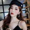 Silver Needle Korean High Temperament Circle Big Earrings Exaggerated Earring Trend