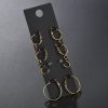 European and American Fashion New Alloy Earring Set Combination