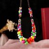 Bohemian Style Knotted Mancheng Jewelry Semi-precious Stone Clavicle Chain