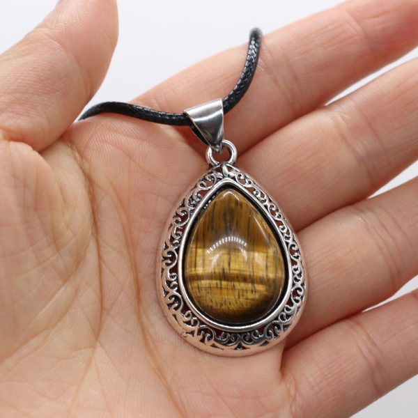 Natural Stone Semi-Precious Stone Necklace DIY Jewelry Accessories
