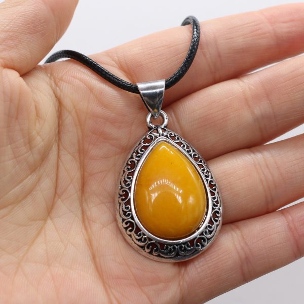 Natural Stone Semi-Precious Stone Necklace DIY Jewelry Accessories