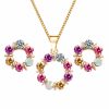 Color European And American Style Jewelry Set