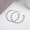 Simple Geometric Exaggerated Big Circle Earrings