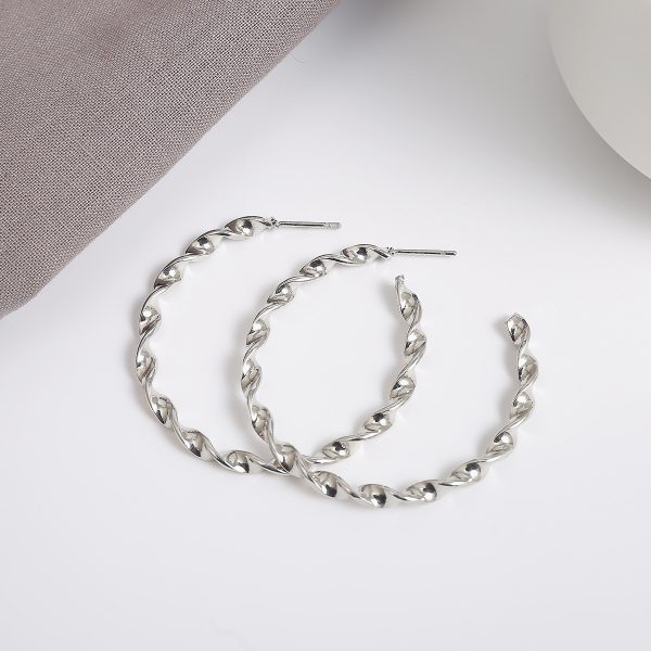 Simple Geometric Exaggerated Big Circle Earrings