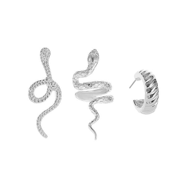 1616892376044.jpg Cross-Border Retro Snake Set Earrings Cold Wind Fashion Three-Piece Earrings Net Red Ins Wind Snake Ear Clip