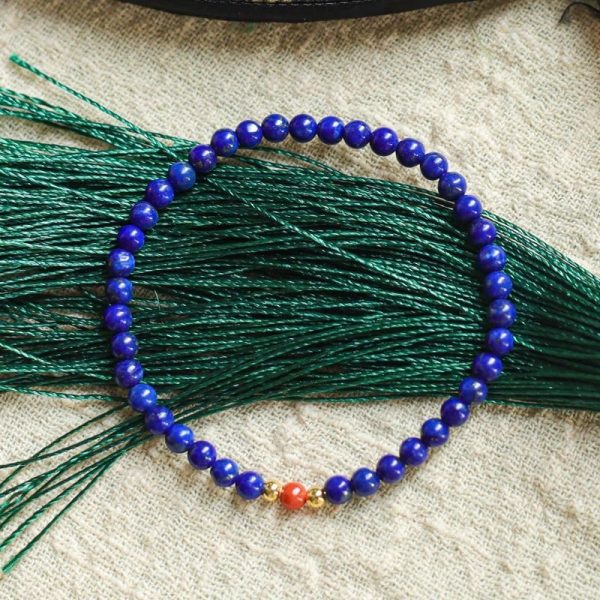 Green Gold Stone Bracelet Female Niche