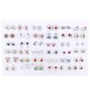 1617334547455.jpg Cross-Border Hot-Selling Fashion Korean Plastic Stud Earrings Set Golden Silver Geometric Pattern Bow Stud Earrings